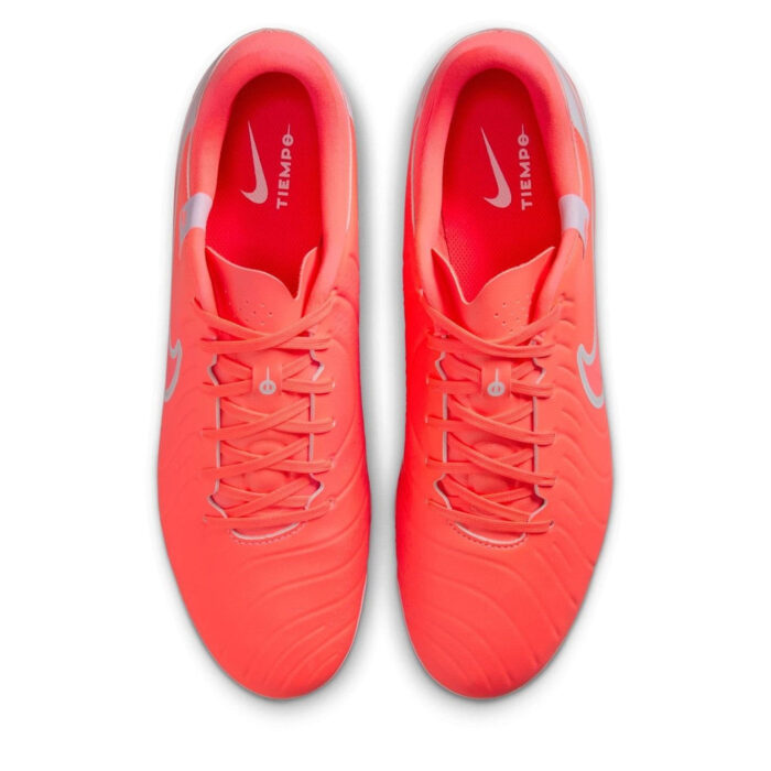 Nike Tiempo Legend 10 Firm Ground Football Boots – Red/White – view 6
