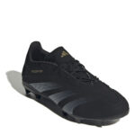 adidas Predator 24 Junior Firm Ground Football Boots – Core Black/Crbn - Image 3