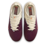 Nike Phantom 6 Junior Firm Ground Football Boots – Burgundy/Print – view 6