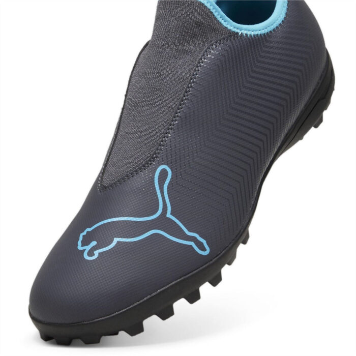 Puma Finesse Turf Football Boots – Grey/Aqua - Image 6
