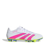 adidas Predator Firm Ground Football Boots – White/Pink – view 7