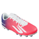 Skechers Skx.2 Junior Firm Ground Football Boots – Blue/Pink – view 3