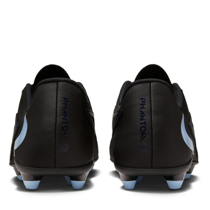 Nike Phantom 6 Low Firm Ground Football Boots – Black/Black – view 5