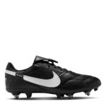 Nike Premier 3 Anti Clog Soft Ground Football Boots – Black/White – view 7
