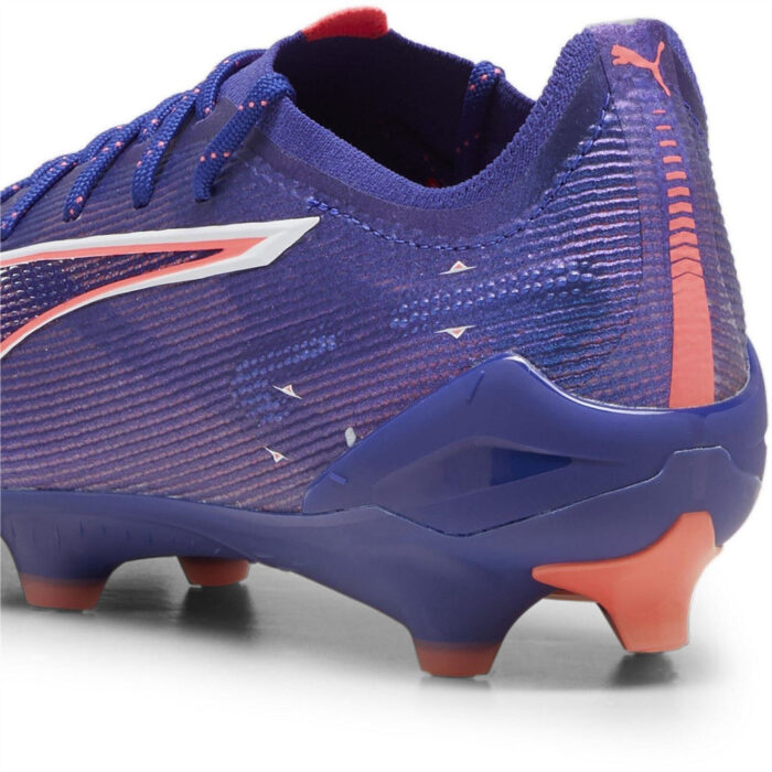 Puma Womens Ultra 5 Firm Ground Football Boots – Purple/Wht/Org – view 5