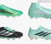 adidas Final Rush boots pack in light mint, featuring the F50 Hyperfast, F50 Sparkfusion, Predator 26 and Copa Pure 4