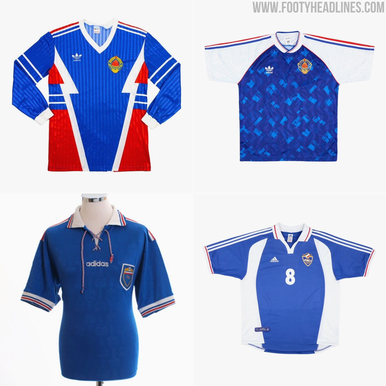 Adidas Yugoslavia 2027 remake kit leaked image