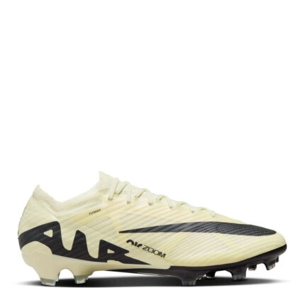 Nike Zoom Mercurial Vapor 15 Junior Firm Ground Football Boots – Lemonade/Black