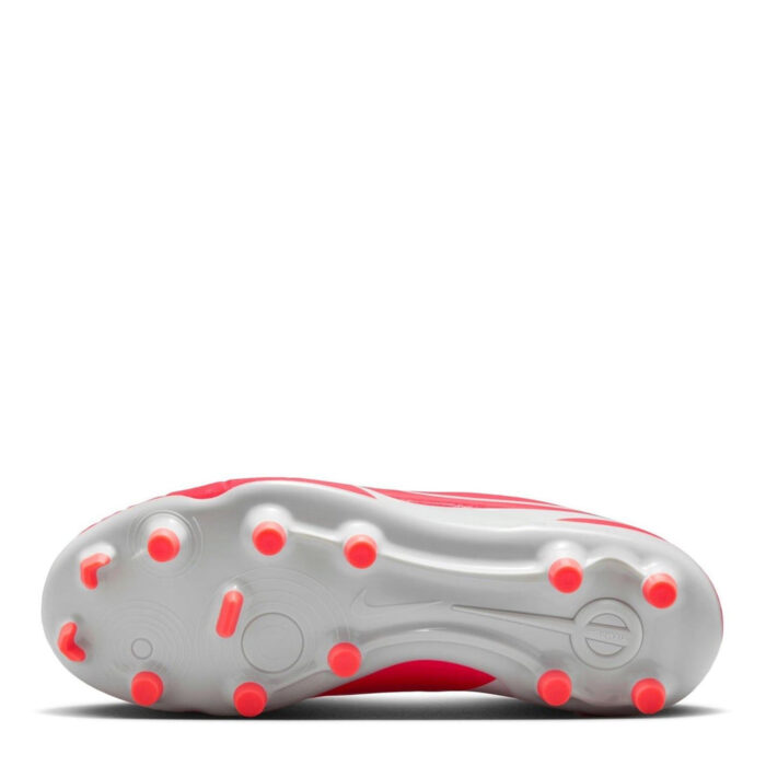 Nike Tiempo Legend 10 Junior Firm Ground Football Boots – Red/White – view 3