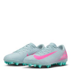 Nike Mercurial Vapor 16 Artificial Ground Football Boots – Grey/Pink – view 4