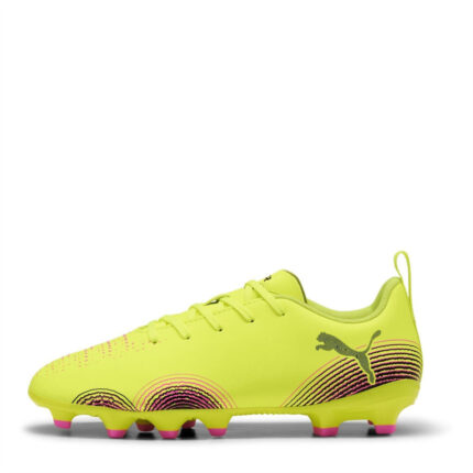 Puma Future 8 Junior Firm Ground Football Boots – Yellow/Black – view 2