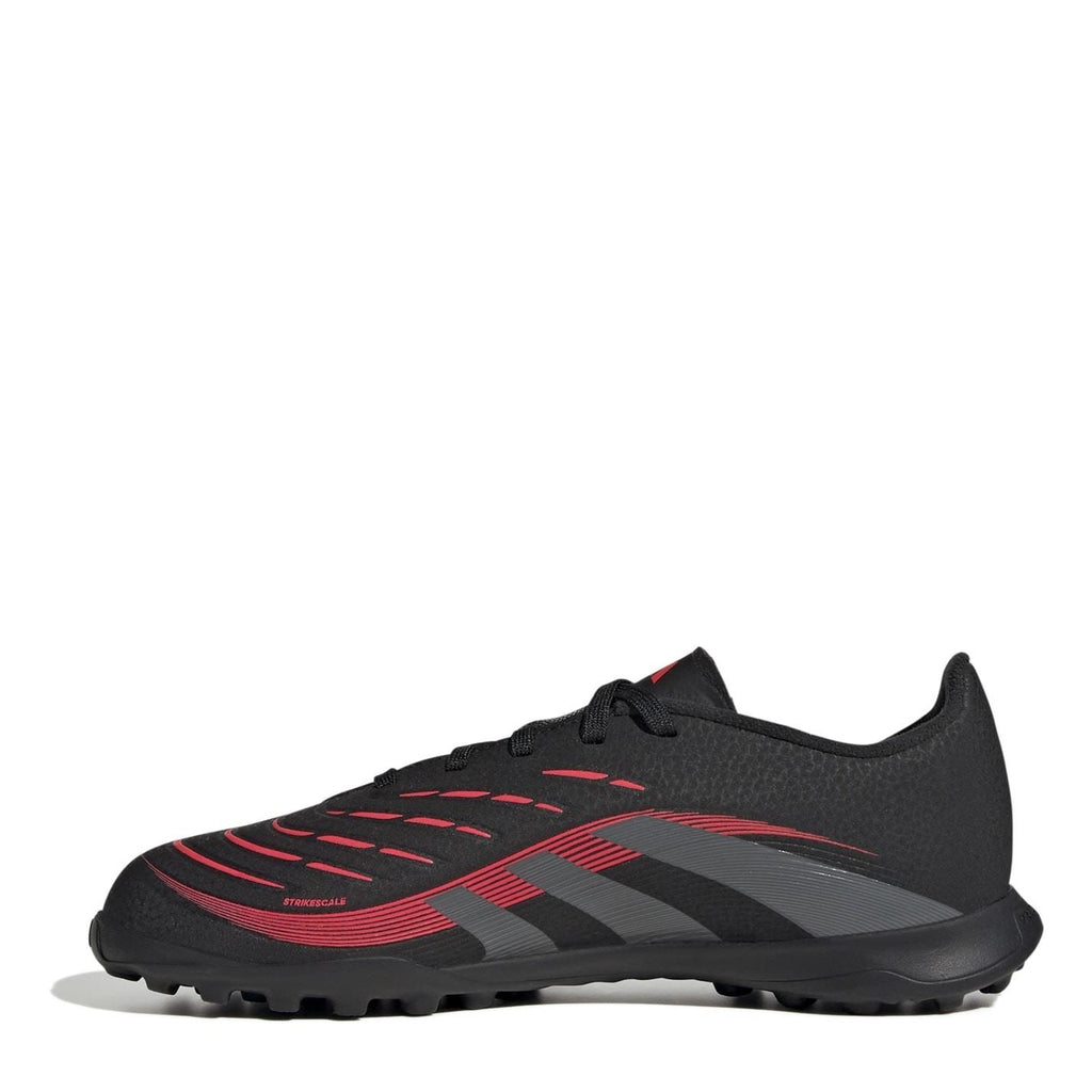 adidas Predator Junior Turf Football Boots – Black/Grey – view 2
