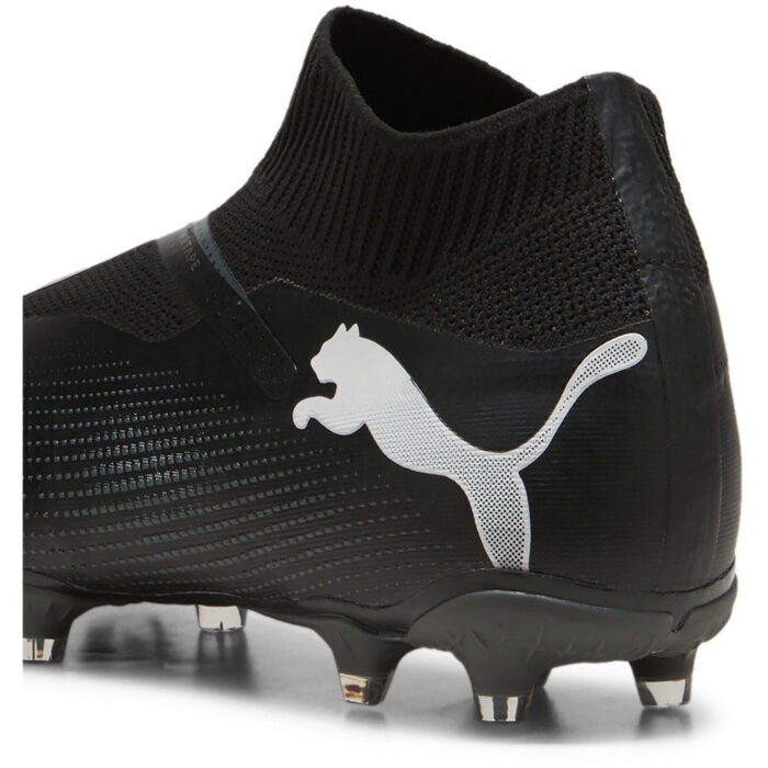 Puma Future 7 Firm Ground Football Boots – Black/White – view 5