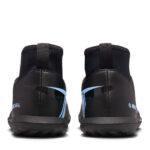 Nike Mercurial Superfly 10 Junior Turf Football Boots – Black/Black – view 5