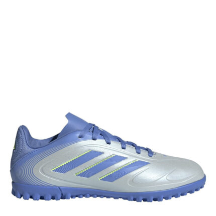 adidas Junior Turf Football Boots – Blue/Lemon