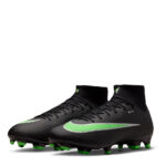 Nike Superfly 11 Firm Ground Football Boots – Black/Green – view 4