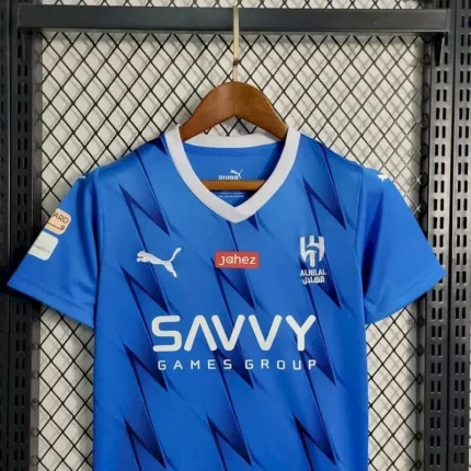 Al Hilal SC 2023/24 Home Kids Kit