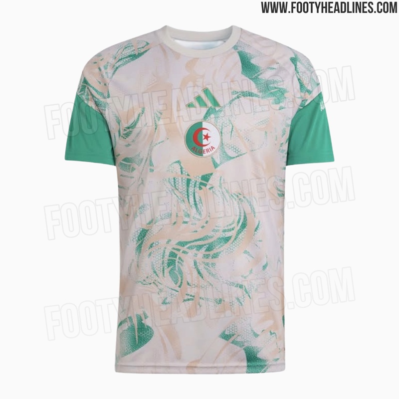 Algeria 2026 World Cup pre-match shirt leaked image