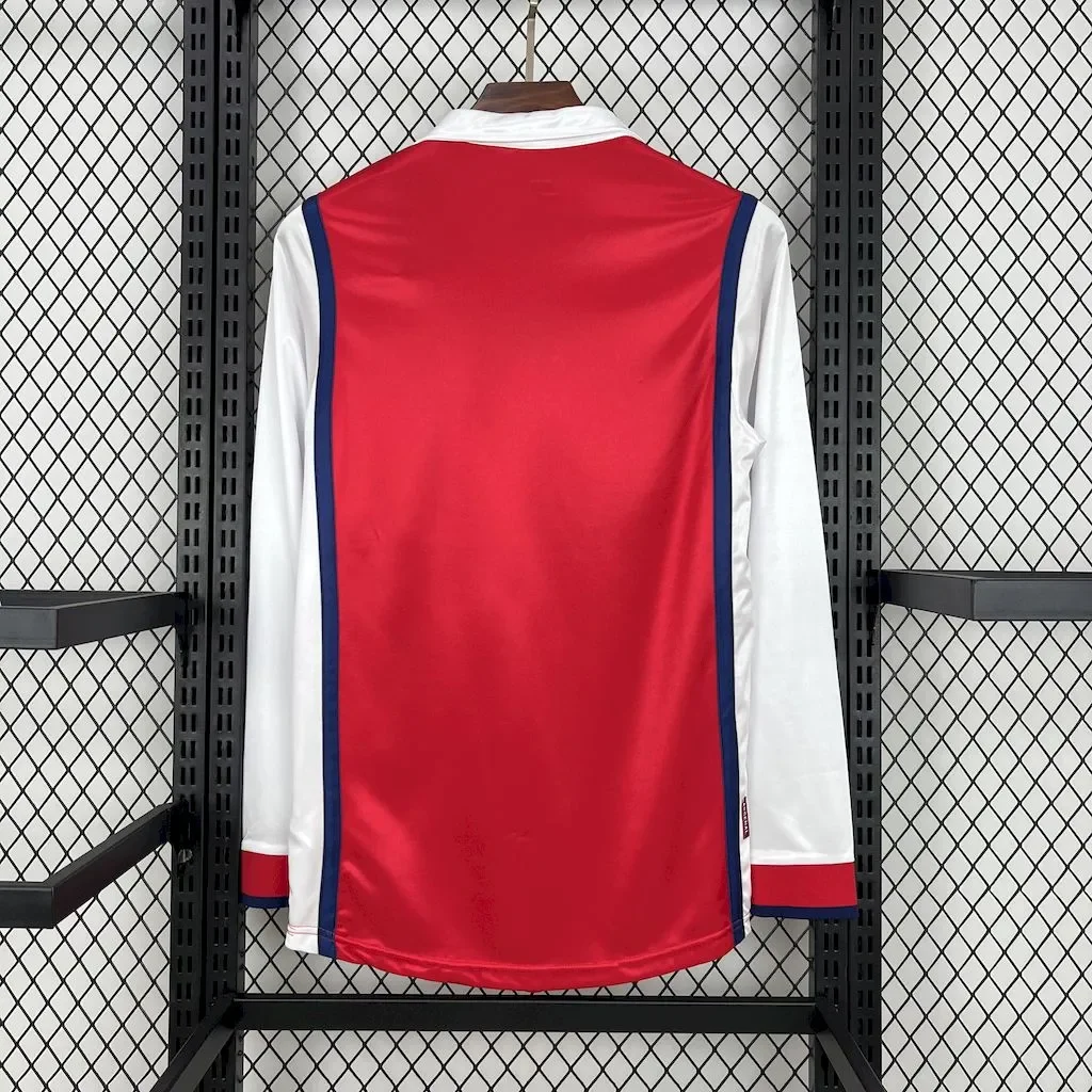 Arsenal 1999/00 Home Long Sleeves Retro Jersey