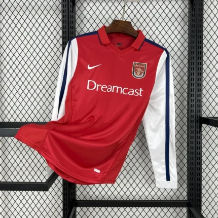 Arsenal 2000/01 Home Long Sleeves Retro Jersey