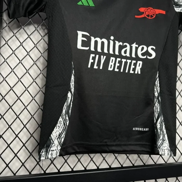 Arsenal 2024/25 Away Kids Kit
