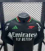 Arsenal 2024/25 Away Long Sleeves Jersey Player Version