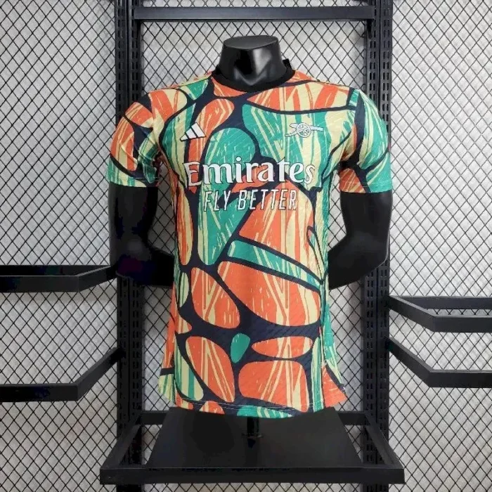 Arsenal 2024/25 Pre-Match Training Jersey Player Version