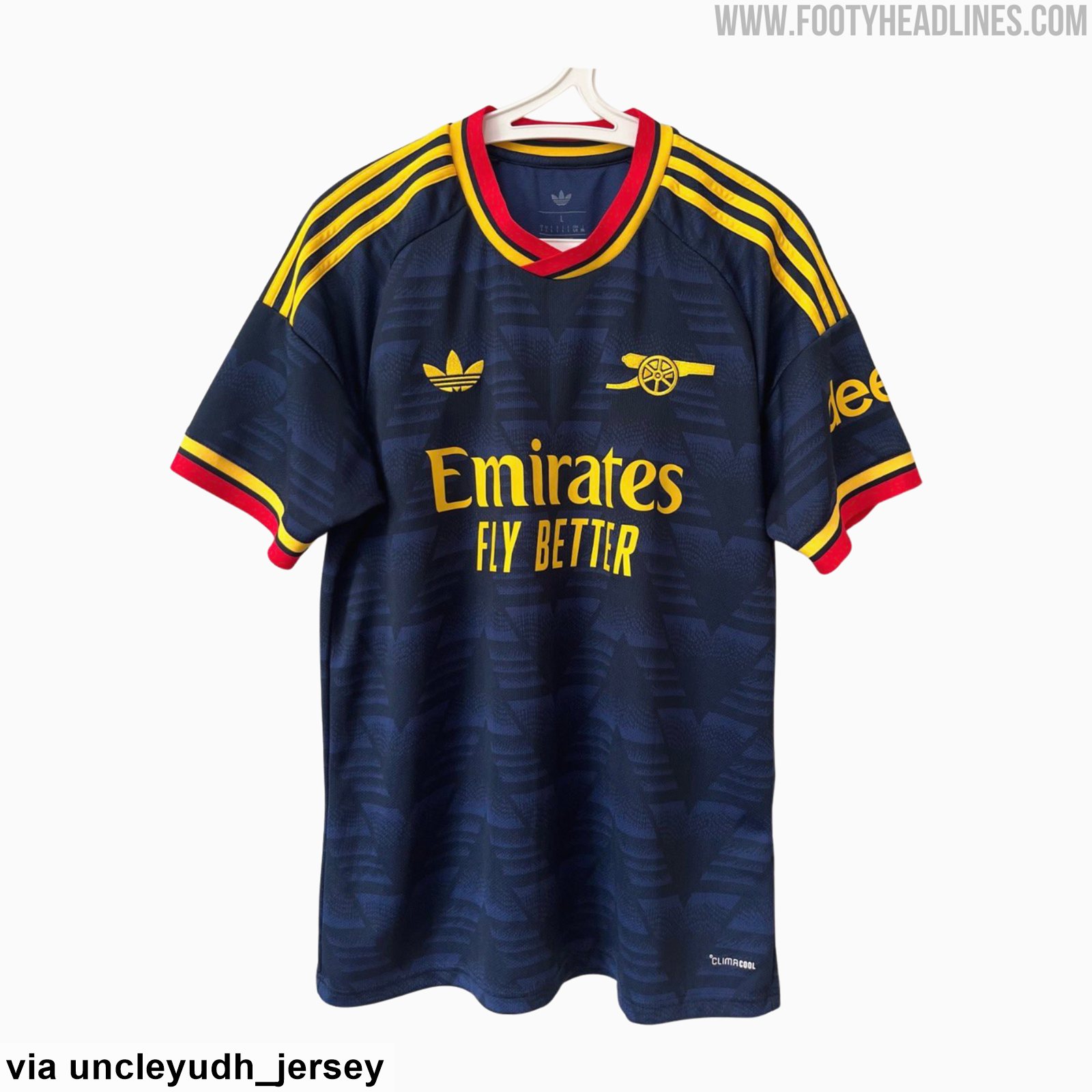 Arsenal 2026-27 away kit leaked image