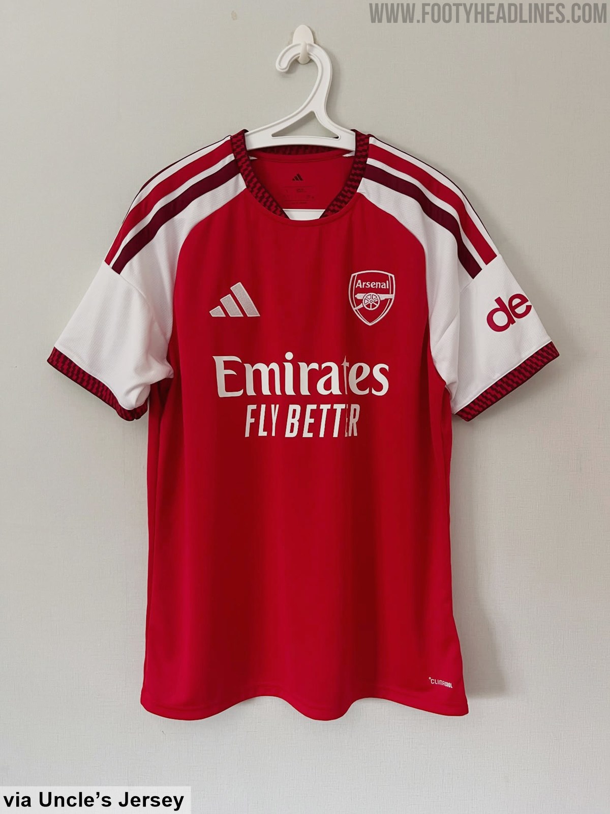 Arsenal 26-27 home kit leaked image