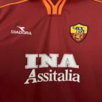 AS Roma 1998/1999 Home Retro Jersey