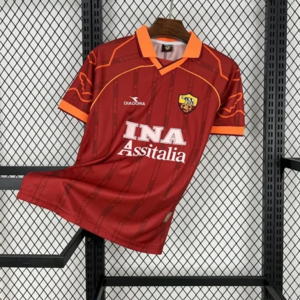 AS Roma 1999/00 Home Retro Jersey