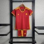 AS Roma 2023/24 Home Kids Kit
