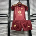 AS Roma 2024/25 Home Kids Kit