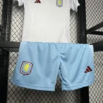 Aston Villa 2024/25 Away Kids Kit