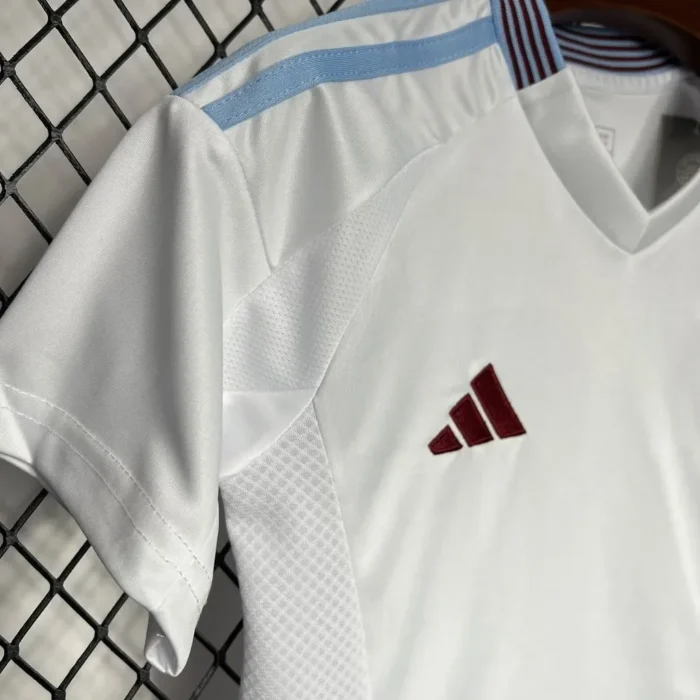 Aston Villa 2024/25 Away Kids Kit