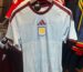 Aston Villa 2026-27 third kit leaked image, pale sky blue with claret shoulders and swirl pattern