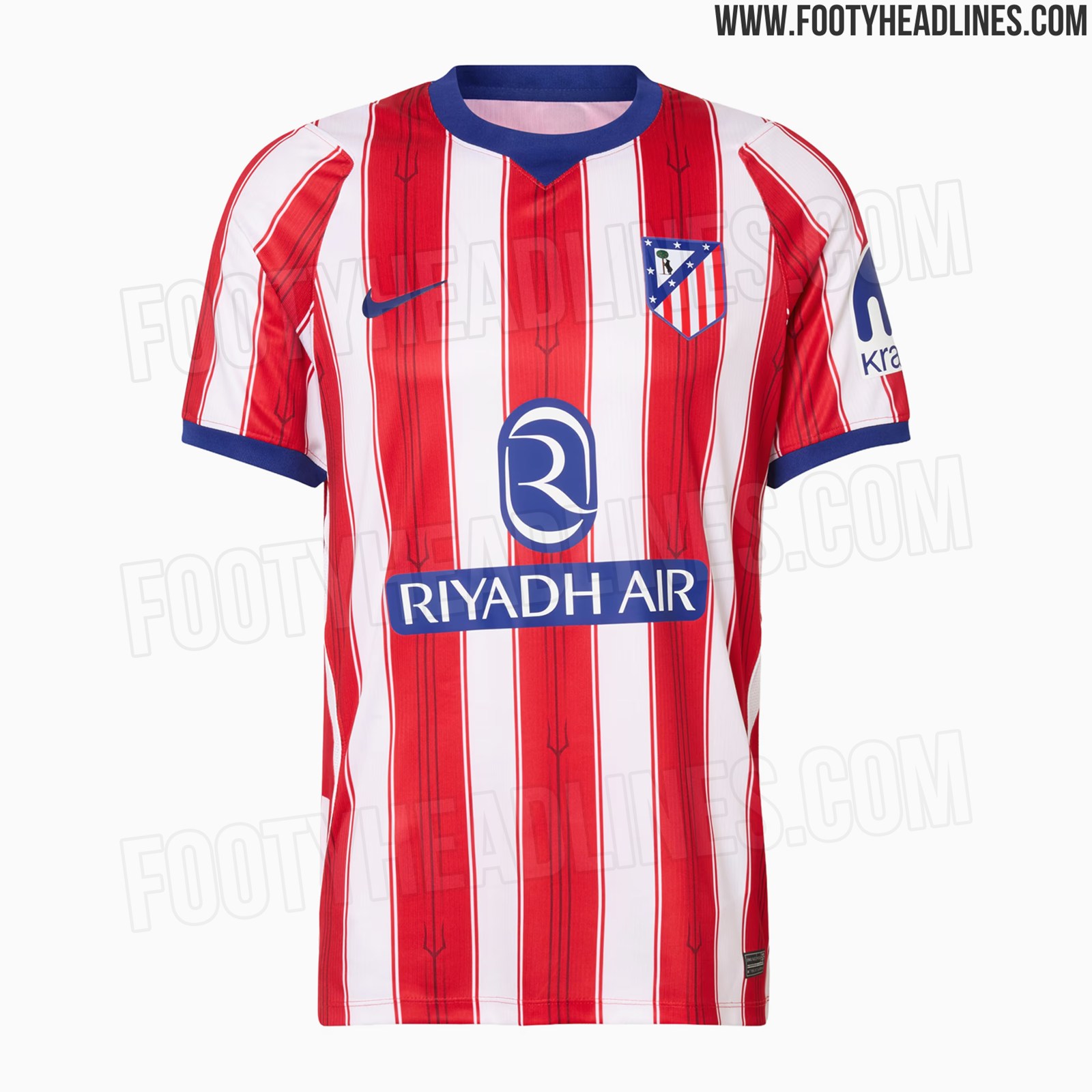 Atlético Madrid 2026/27 home kit leaked image