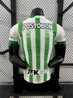 Atletico Nacional 2025/26 Home Jersey Player Version