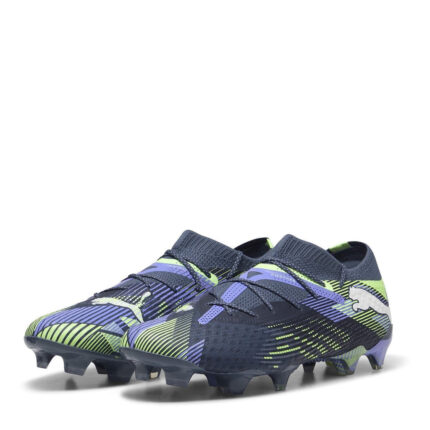 Puma Future 7 Firm Ground Football Boots – Grey/White/Grn