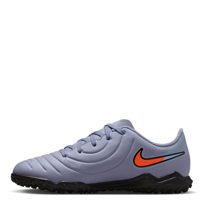 Nike Tiempo Legend 10 Junior Turf Football Boots – Blue/Black – view 3