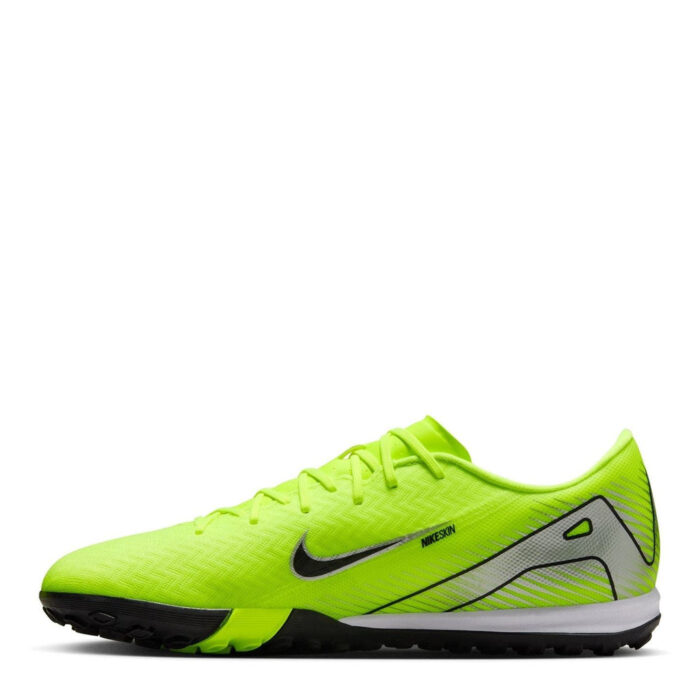 Nike Mens Zoom Mercurial Vapor 16 Turf Football Boots – Volt/Black - Image 2