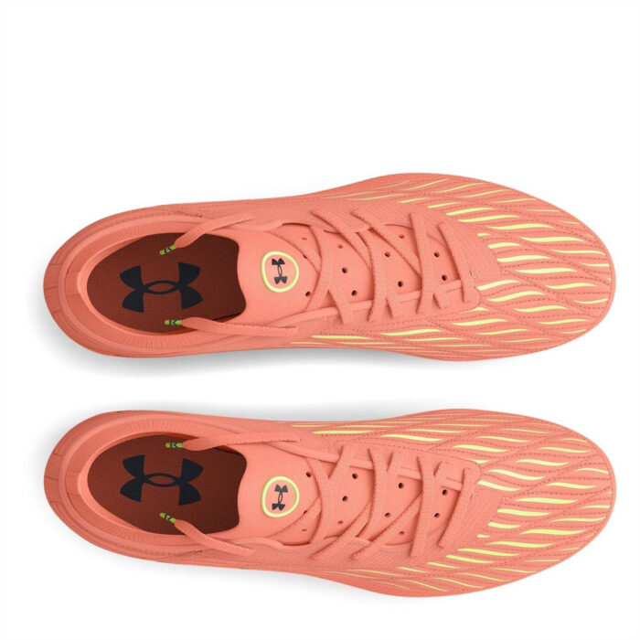 Under Armour Magnetico.2 Firm Ground Football Boots – Flare Orange - Image 4
