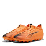 Puma Junior Multi-Ground Football Boots – HtFr-Blk-GlwRd