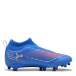 Puma Ultra 5 Junior Firm Ground Football Boots – Blue/White – view 4