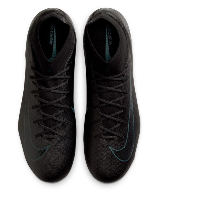 Nike Mercurial Superfly 10 Artificial Ground Football Boots – Black/Green – view 6