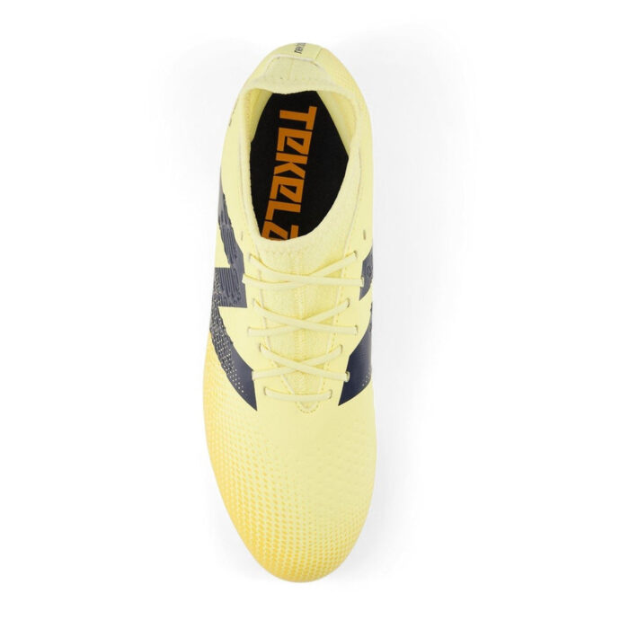New Balance Tekela 4+ Magique Firm Ground Football Boots – Orange/Black – view 3