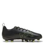 Puma Junior Firm Ground Football Boots – Blk-FL-GrnTrrn - Image 4