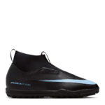 Nike Zoom Mercurial Superfly 10 Junior Turf Football Boots – Black/Blue – view 7