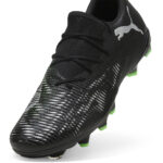 Puma Future 8 Firm Ground Football Boots – Black/Green - Image 6