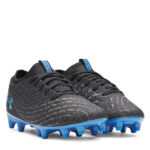 Under Armour Magnetico Junior Firm Ground Football Boots – Black/Blue - Image 5